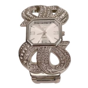 Bow Rhinestone Watch | Stainless Steel